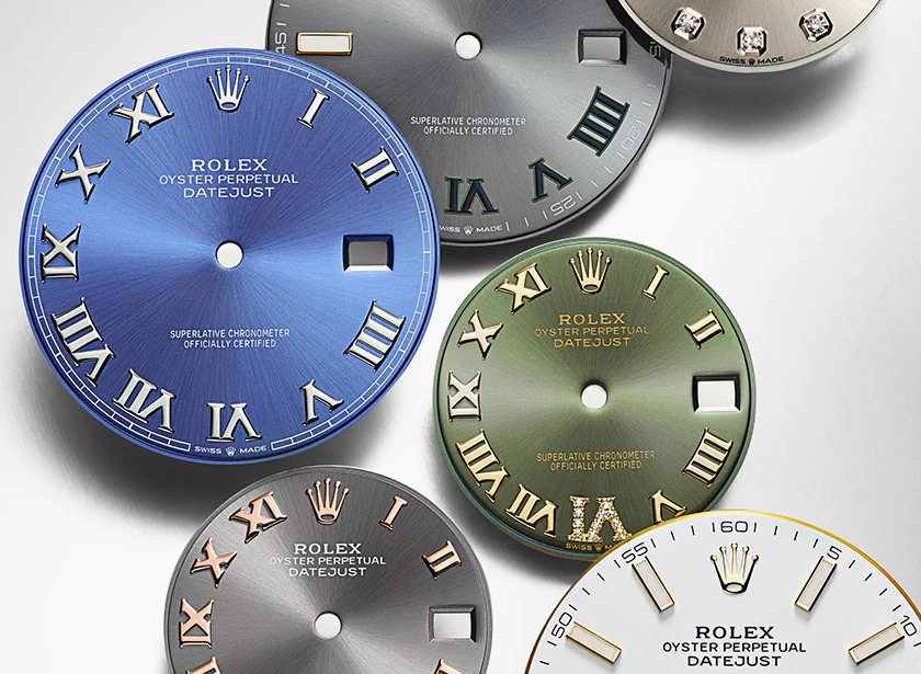 HUB ABOUT ROLEX WATCHES DIALS